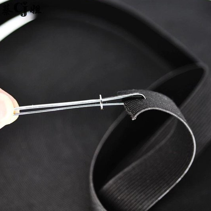 Elastic Metal Drawstring Rope Threaders Sewing Accessories DIY tool Elastic  Cord Rope Threader Clip Self-Locking Tweezer Used - AliExpress